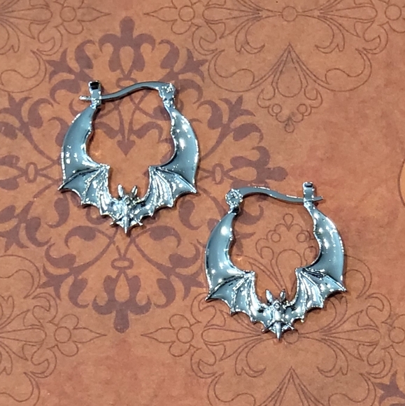 None Jewelry - Bat Earrings